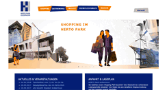Desktop Screenshot of herto-park.de